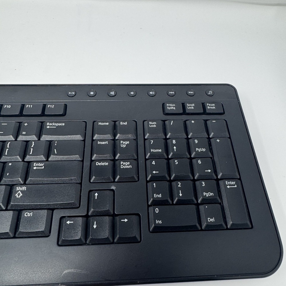 Dell SK-8165 USB Keyboard With Multimedia Keys TESTED WORKS Black - Picture 3 of 13